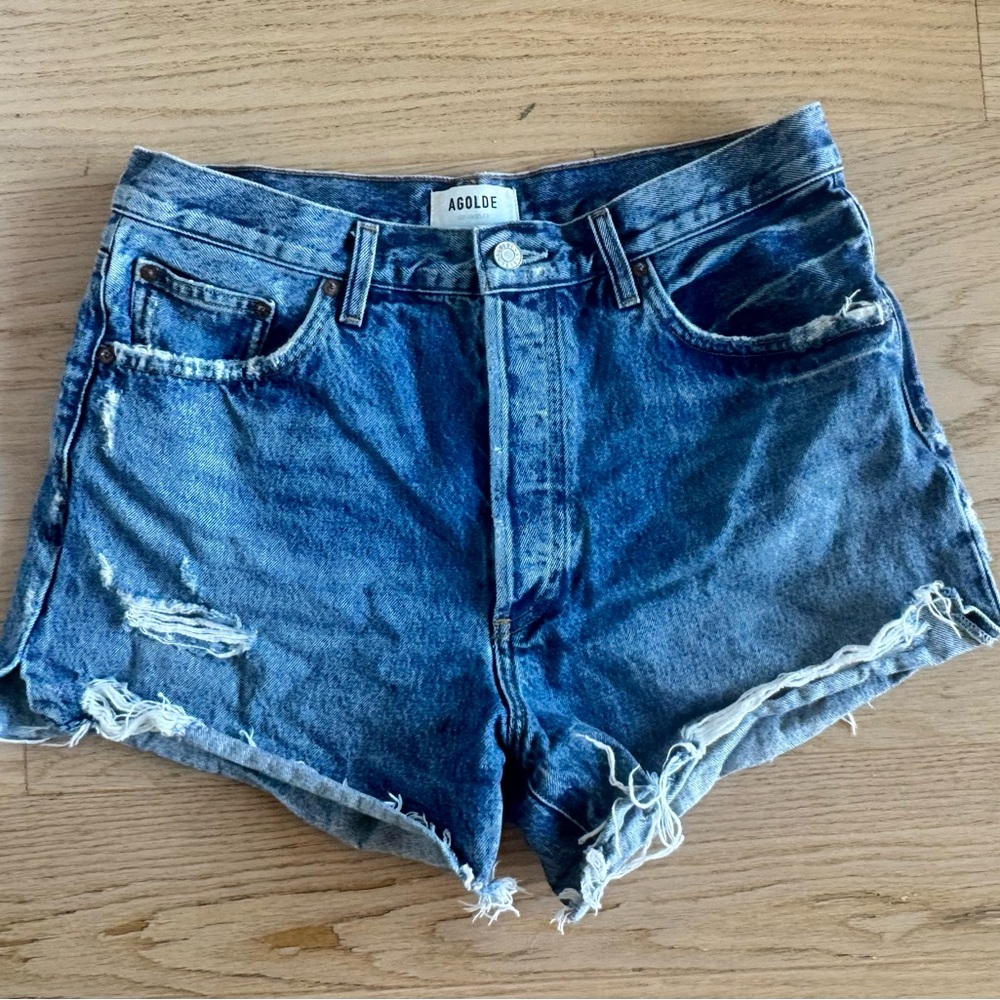 Agolde Dee Short Cut-Off Style